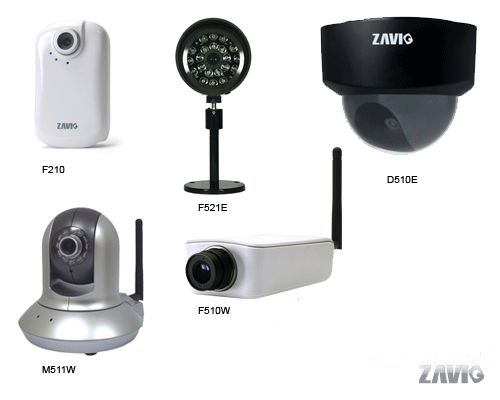 Seria kamer bezprzewodowych Zavio
